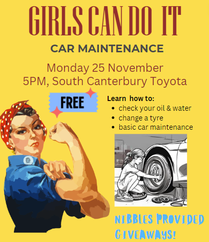 Female Car-Maintenance Event 