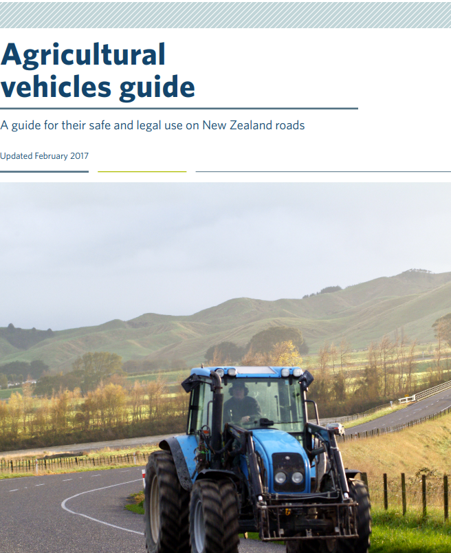 Agricultural vehicles guide  -overview of relevant legislation 